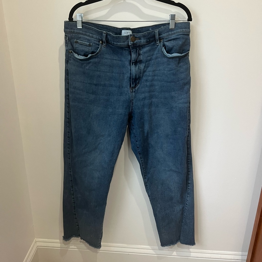 Loft High Rise Straight Jean